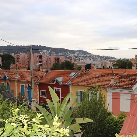 Maison Nicoise Au Calme Vue Mer Nice Exteriör bild